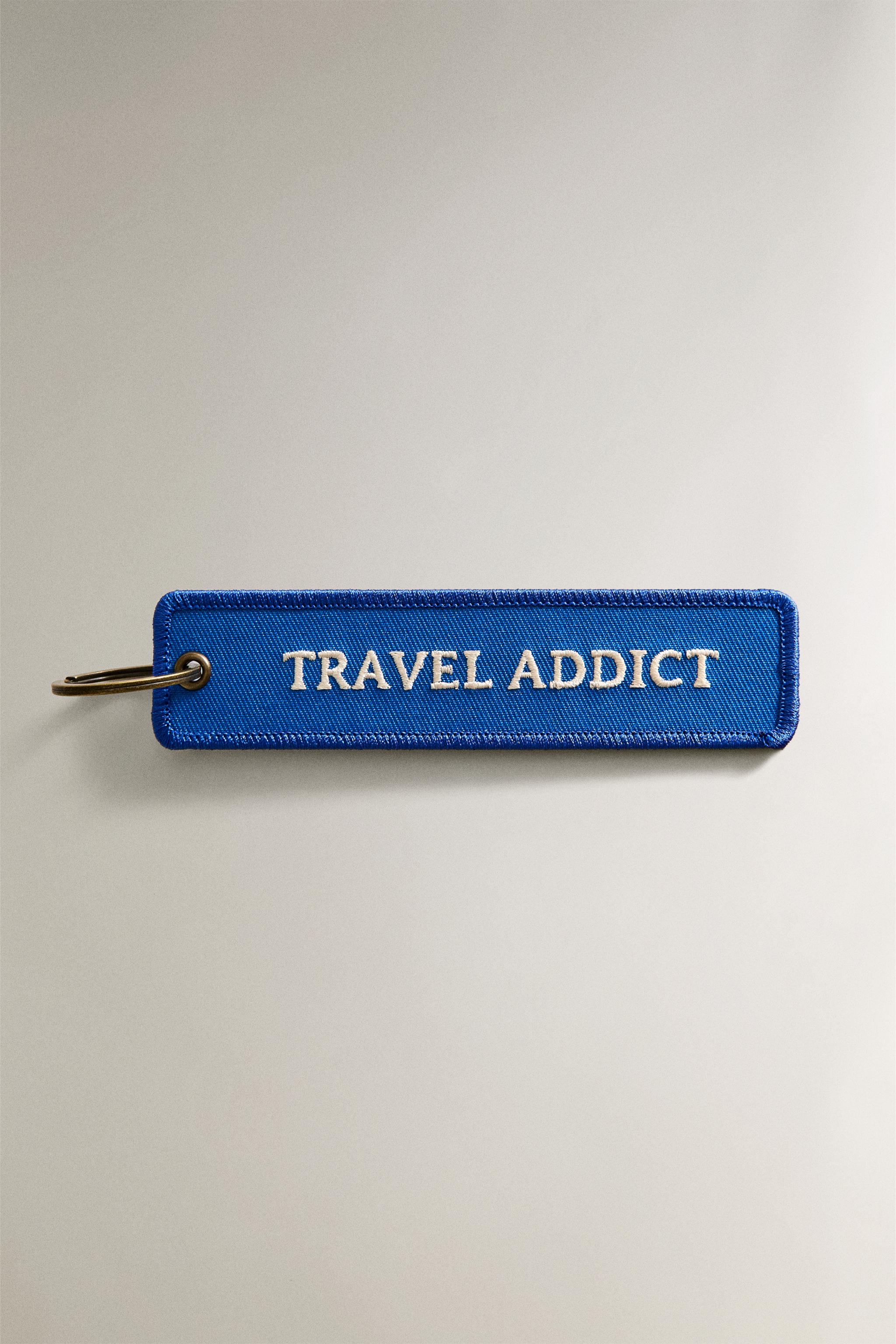CANVAS TRAVEL KEYRING